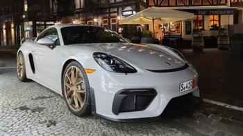 Porsche 718 Cayman Euro Delivery