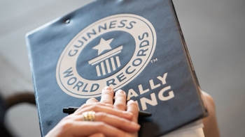 Porsche Taycan drifts into the Guinness World Records™ book