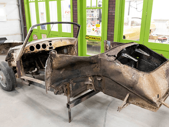 Louise Porsche Centre Saskatchewan Classic Restoration Project