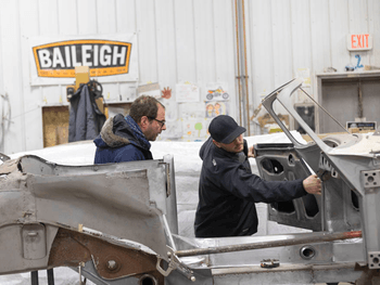 Louise Porsche Centre Saskatchewan Classic Restoration Project