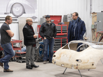 Louise Porsche Centre Saskatchewan Classic Restoration Project