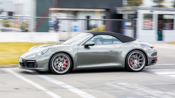 Porsche 911 Targa 4S grey