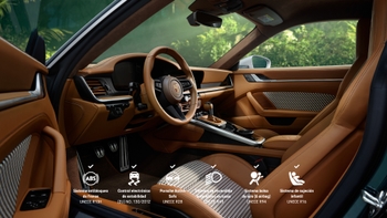 Parte delantera del Porsche Sonderwunsch.