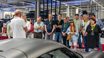 Exklusiver Werkstattabend im Porsche Zentrum Stuttgart