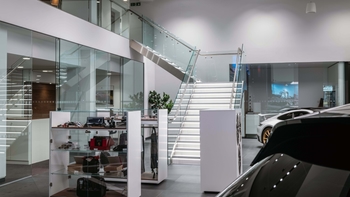 Porsche Centre Reading showroom
