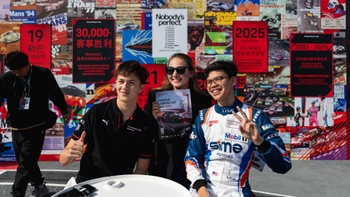Meet and greet with race car drivers