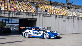 Team Porsche Malaysia #17 makes its way into Shanghai International Circuit for the Porsche Carrera Cup Asia 2026 race