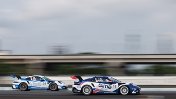 Team Porsche Malaysia #17 Naquib Azlan racing for Porsche Carrera Cup Asia in Zhuhai