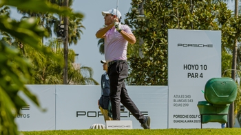 jugador golf y parque porsche golf cup