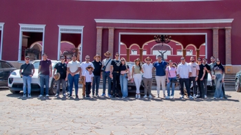 Porsche clients enjoying in Monte Coxala's hotel - Guadalajara