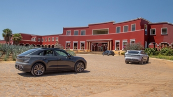 Model range Porsche 2025 in Monte Coxala's hotel - Guadalajara