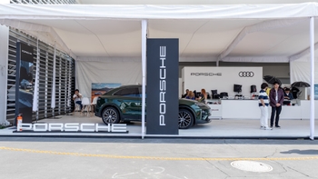 Autos Porsche en exhibición