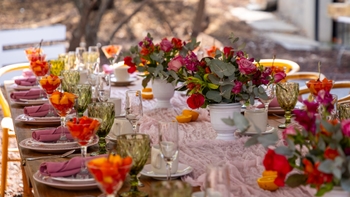 Porsche dinning table set up
