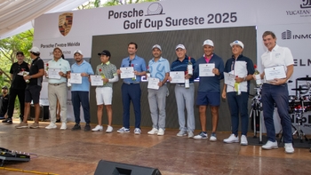 ganadores del porsche golf cup sureste en merida