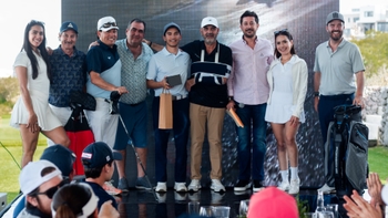 participantes y ganadores del torneo de golf de porsche en queretaro 2025