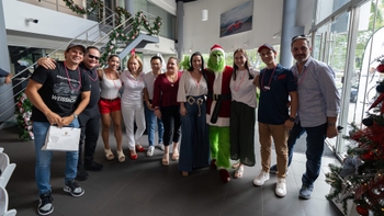Porsche celebra la navidad en Panama