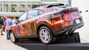 Porsche Coupé exhibido