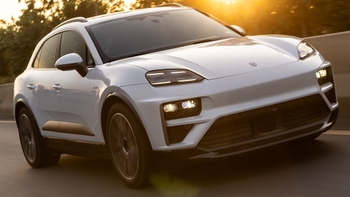 Porsche Macan Electric white