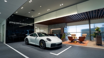 Porsche 911 model inside the PC Lima
