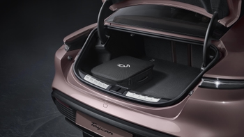 Porsche Taycan bagageutrymme