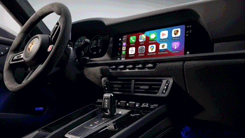 Салон Porsche 911, панель приладів №1