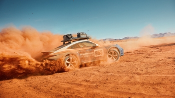Porsche 911 Dakar, гонка пустелею №9