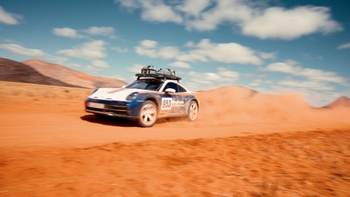 Porsche 911 Dakar, гонка пустелею №8
