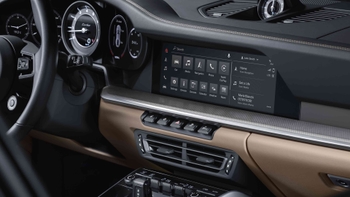 Porsche 911 Turbo, панель приладів №1