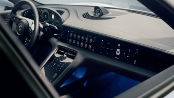 Porsche Taycan, панель приладів №2