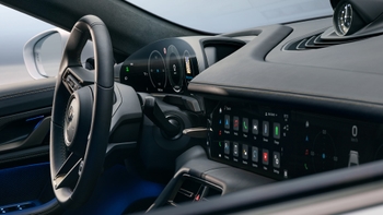 Porsche Taycan, панель приладів №1