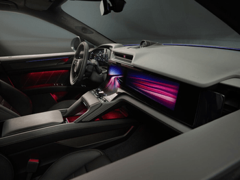 The Cayenne Electric showcases the Porsche interior of the future