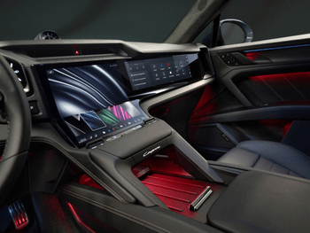 The Cayenne Electric showcases the Porsche interior of the future